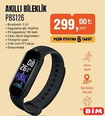 POLOSMART AKILLI BİLEKLİK PBS126 POLOSMART AKILLI BİLEKLİK PBS126